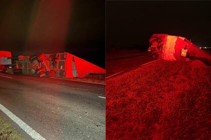 La llamada a los bomberos voluntarios de Ameghino entró a las 0.15