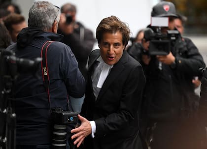 La llegada al juzgado de David Sherborne, abogado de Harry,