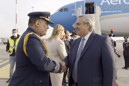 Viaje de Alberto Fernández