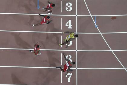 La llegada de Bolt y Gatlin