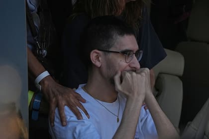 La llegada de Evyatar David al hospital