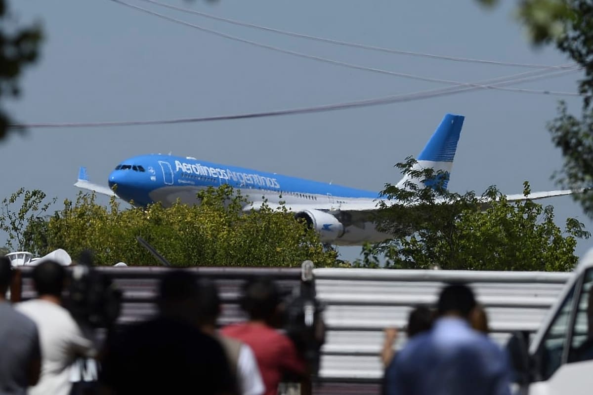 La llegada de la vacuna a Ezeiza