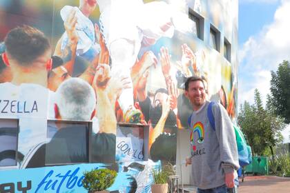 La llegada de Lionel Messi para afrontar los últimos partidos de Eliminatorias