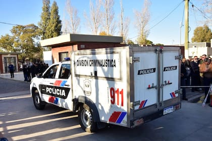 La llegada de los cuerpos de las víctimas a la Morgue Judicial
