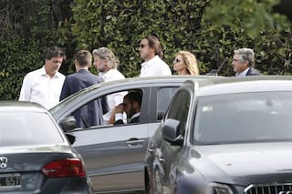 Mauricio Macri despidió a su padre en una ceremonia íntima en Pilar