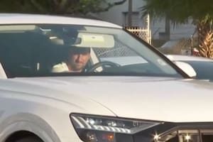 La llegada de Messi al entrenamiento del Inter de Miami