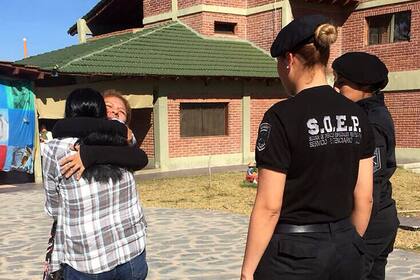 La llegada de Milagro Sala a su casa en El Carmen