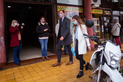La llegada del fiscal Juan Pablo Curi a los tribunales federales de Dolores
