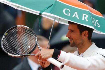 La lluvia complicó Roland Garros