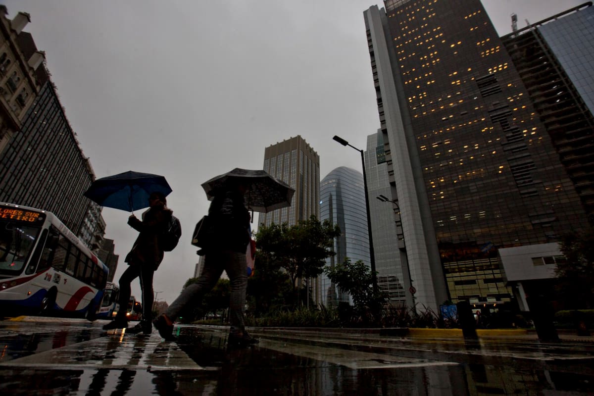 La lluvia continuará hasta mediados de la semana próxima
