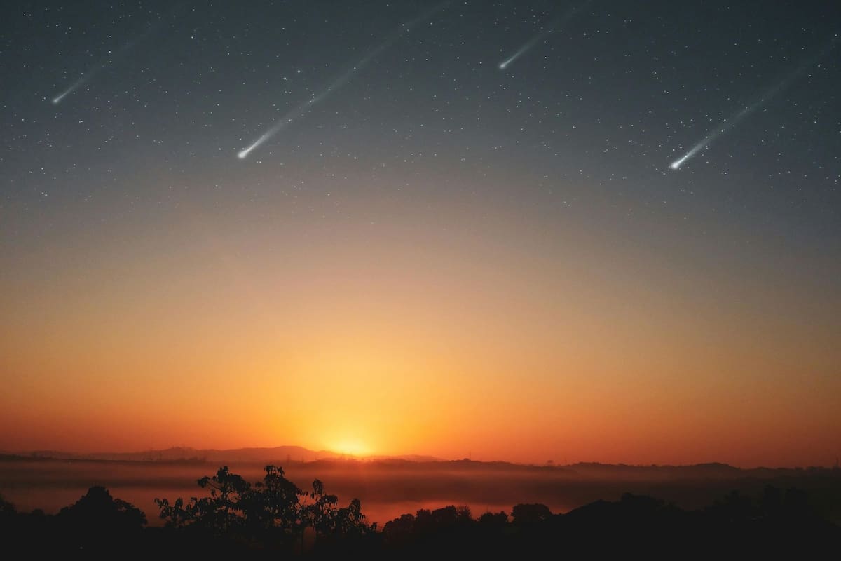 La lluvia de meteoros Oriónidas está activa durante octubre y principios de noviembre (Pexels/Felipe Helfstein)