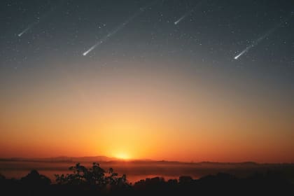 La lluvia de meteoros tendrá lugar al mismo tiempo que durante la Luna llena o Luna del Lobo (Pexels/Felipe Helfstein)