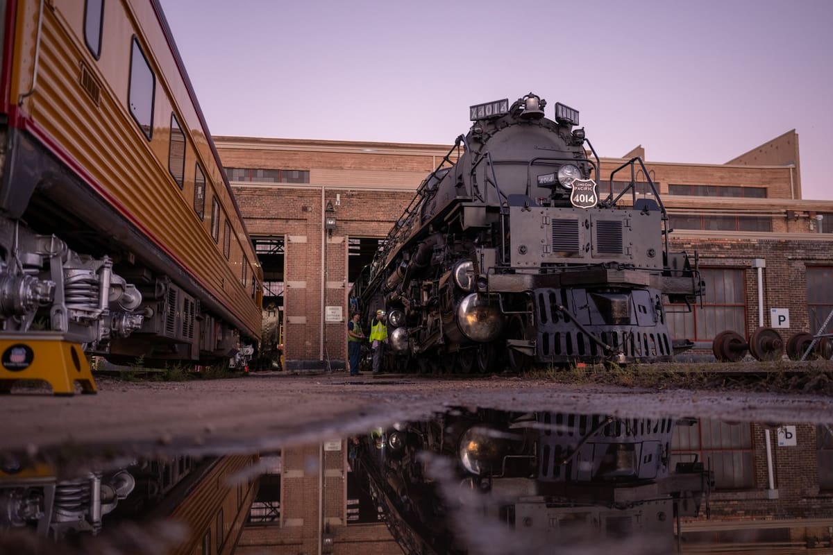 La locomotora llegará a Houston el 6 de octubre. Mientras tanto, se puede seguir su recorrido online (Facebook Union Pacific Railroad)