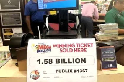 La Lotería de Florida reveló al ganador del premio mayor de Mega Millions, 1600 millones de dólares