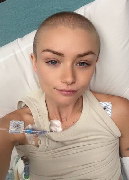La lucha de Savannah inspiró a muchos en las redes sociales (Foto: Savannah’s Breast Cancer Battle)