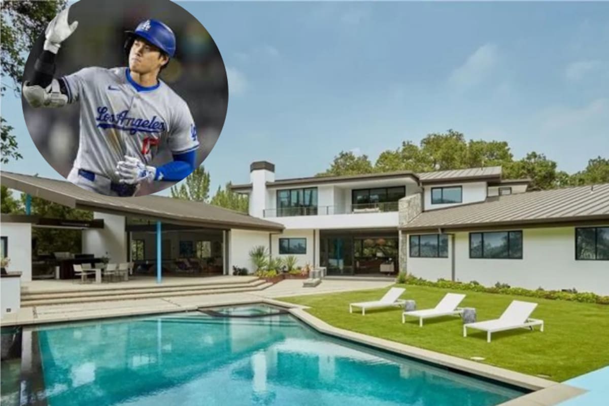 La lujosa mansión de Ohtani en La Cañada Flintridge, California, destaca por su diseño moderno y exclusivos servicios.