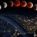 La trayectoria oficial del eclipse lunar de agosto y su paso exacto por EE.UU.