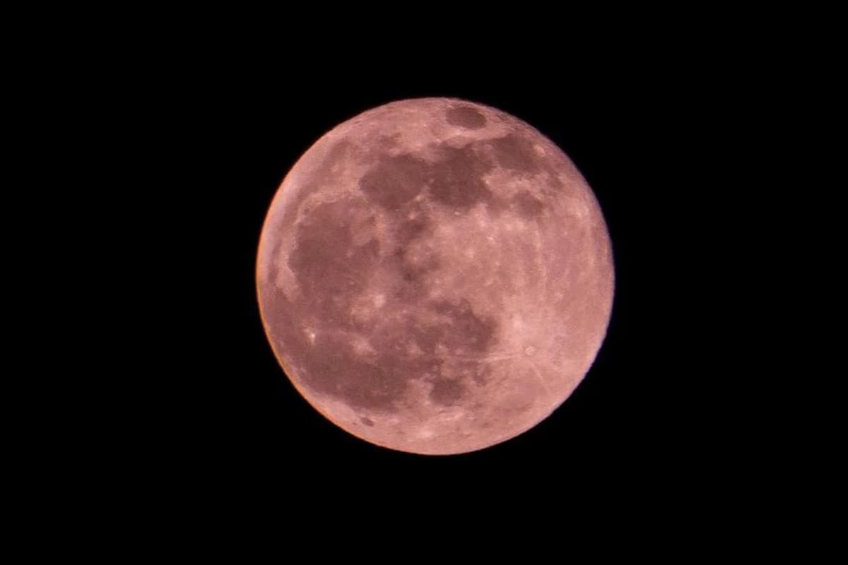 La "Luna de Fresa" recibe esa denominación por las cosechas populares de Norteamérica. Foto: Pexels