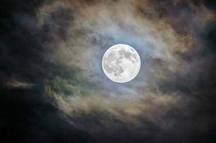 La Luna llena será el sábado 26 de septiembre (Unsplash/Ganapathy Kumar)