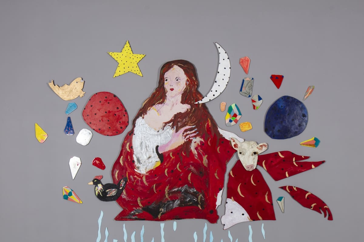 La "Madonna Protectora de las Artes y los Artistas", de Diana Aisenberg, fue premiada en 2023