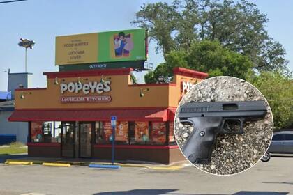 La madre citó al hombre en un Popeye´s, pero el encuentro terminó en un enfrentamiento entre la policía de Jacksonville y el sospechoso (Canva)
