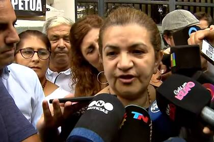 La madre de Fernando Báez Sosa