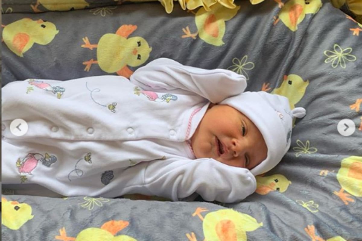 La madre de la recién nacida tuvo más miedo por este nacimiento en medio de la pandemia que por el del resto de sus 21 hijos.