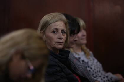 La madre de los hermanos Lanatta, en la sala de audiencias