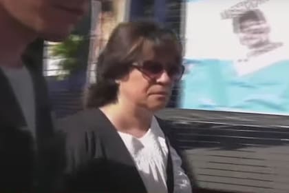 La madre de Máximo Thomsen llegó a la Fiscalía