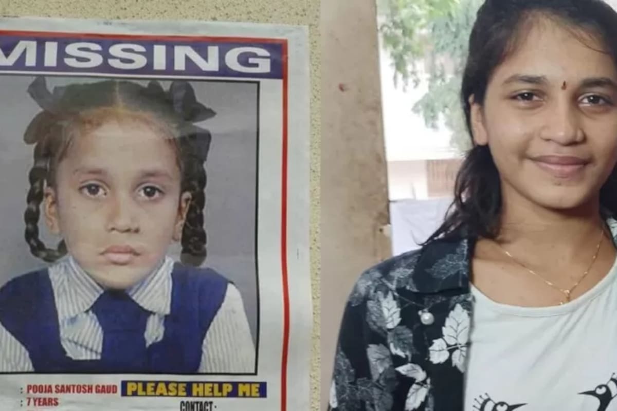 La madre de Pooja había perdido toda esperanza de encontrar a su hija