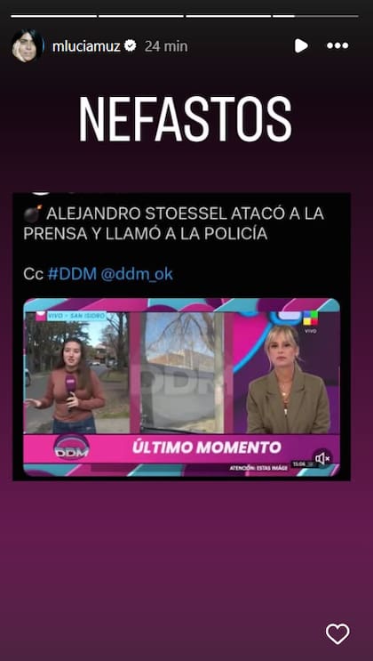 La madre de Tini estalló contra los periodistas