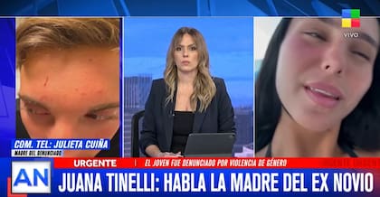 La madre del joven rompió el silencio (Foto: Captura TV)