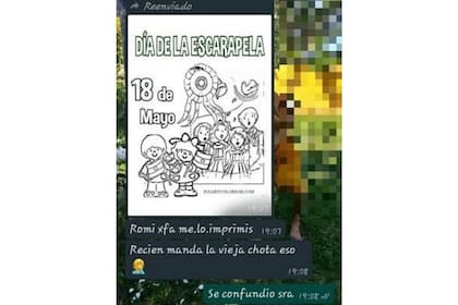 La madre se confundió de chat e insultó a la maestra