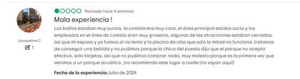 La mala experiencia de un visitante del Six Flags Hurricane Harbor Phoenix