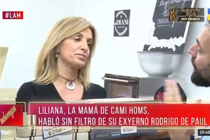 La mamá de Camila Homs fue tajante sobre la separación de Rodrigo De Paul y Tini Stoessel: “Es una noticia más...”. Captura: América