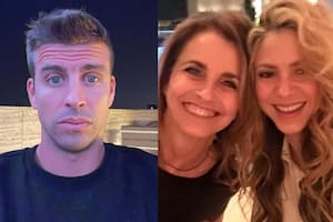 La mamá de Gerard Piqué mostró apoyo a Shakira (Foto Instagram @3gerardpique / Captura video)