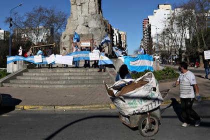 La manifestación contra la reforma judicial en Mar del Plata