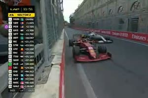 La maniobra de Sainz que pudo terminar en un terrible accidente con el italiano Giovinazzi