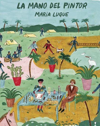 La mano del pintor de María Luque
