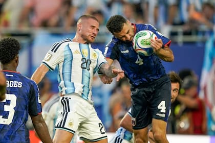 La mano que pidió todo el plantel de la Argentina