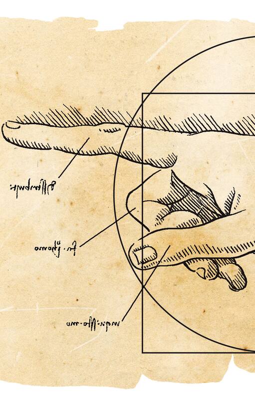 La mano, según Leonardo