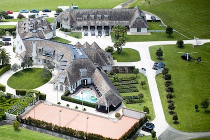 La mansión de Dotcom en Auckland, valuada en 24 millones de dólares