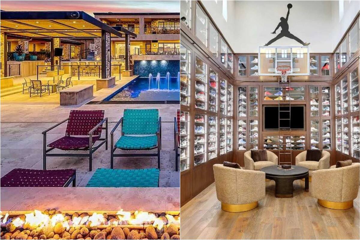 La mansión de Arizona incluye lo que se denominó “la sala Jordan”