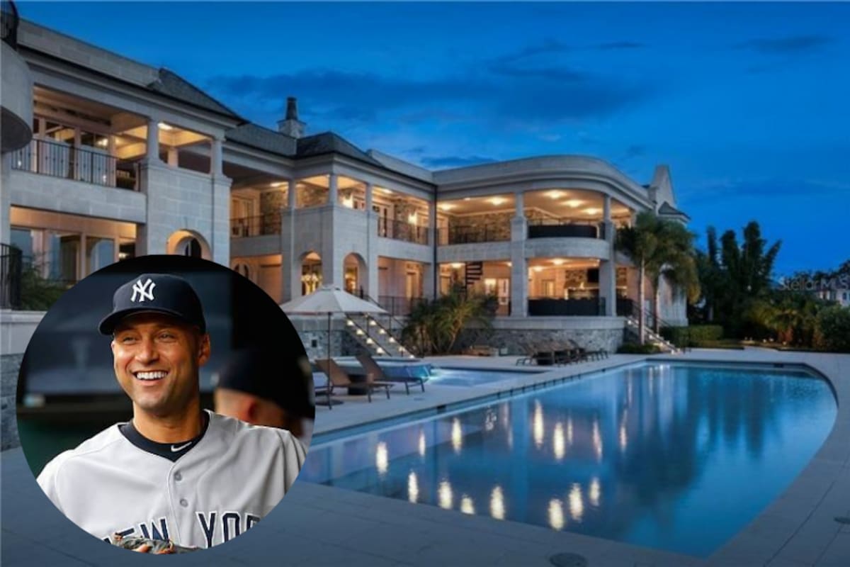 La mansión de Derek Jeter en Davis Islands fue el epicentro de la atención mediática cuando se puso a la venta por 29 millones de dólares.