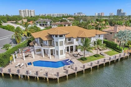La mansión de Lionel Messi en Miami