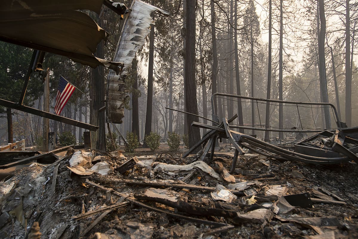 La mansión de Milley Cyrus, totalmente destruida