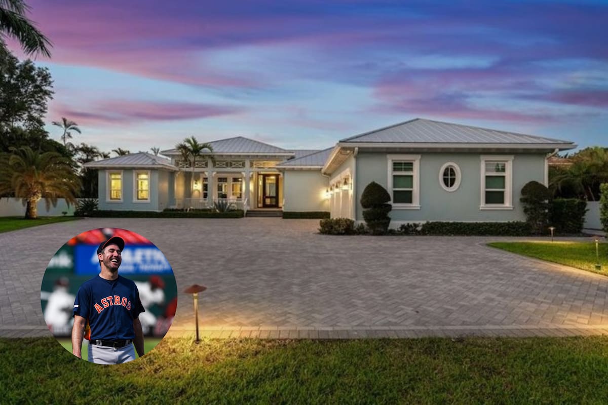 La mansión en Florida de Justin Verlander destaca por su diseño inspirado en las Indias Occidentales y sus vistas al río Loxahatchee