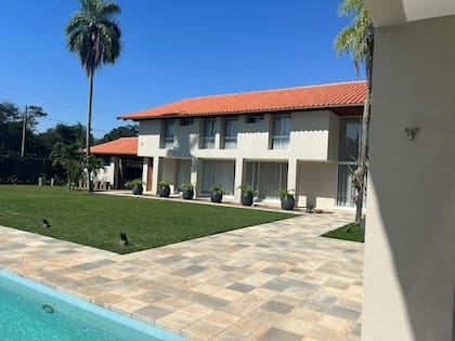 La mansión en la que vivía Sebastián Marset en Santa Cruz de la Sierra, Bolivia