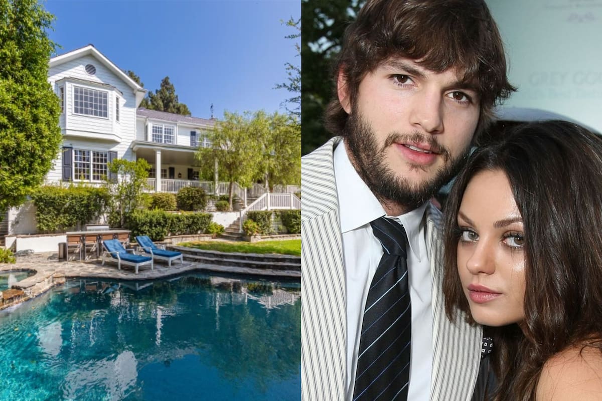 La mansión que vendieron los actores incluye cinco dormitorios, seis baños, una oficina de caoba, bar, bodega, sauna y gimnasio