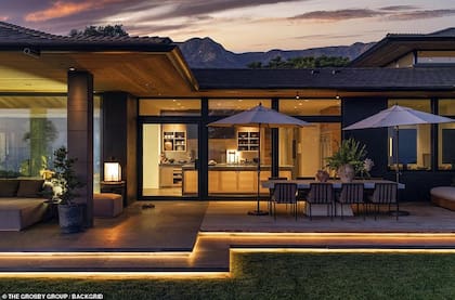 La mansión tiene el estilo de las casas de vacaciones de la Isla de Bali